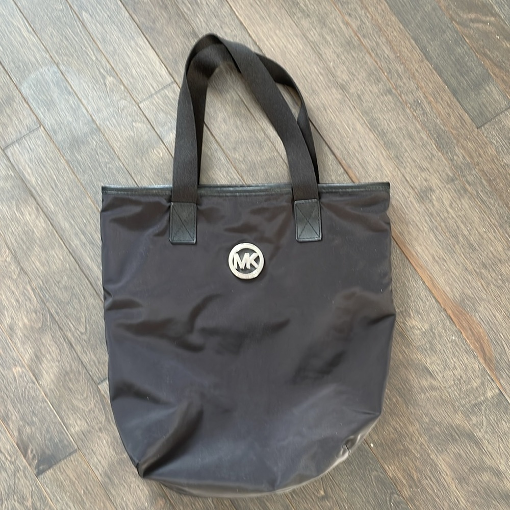 Michael Kors canvas md tote reversible black. Never worn